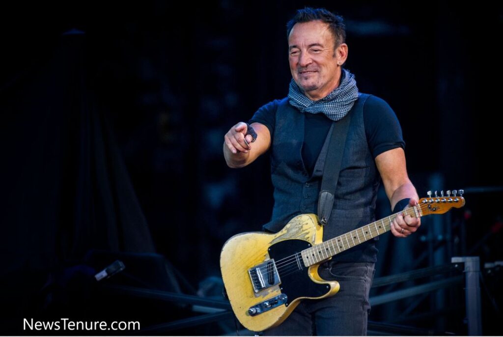 Bruce Springsteen a famous musician news tenure